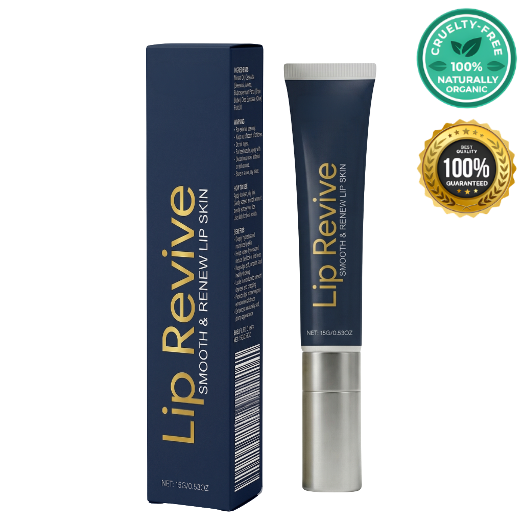 Luxe Lip Cream tube with packaging showing cruelty-free and organic labels for enhanced lip care.