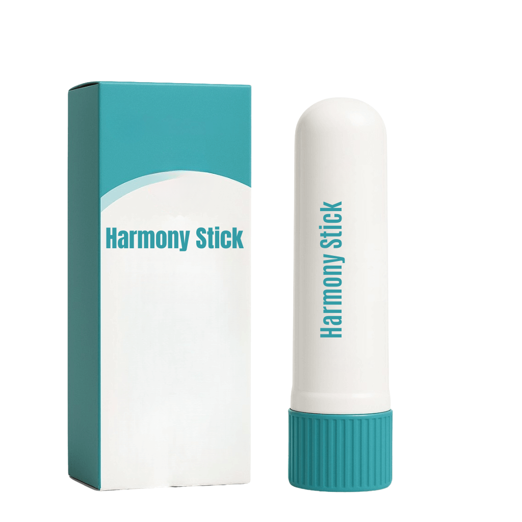 Product image of Harmony Stick skincare stick with packaging, designed for easy application and enhanced skin appearance.