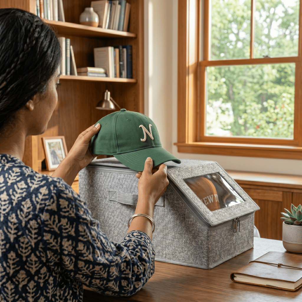 Stackable Hat Storage Boxes