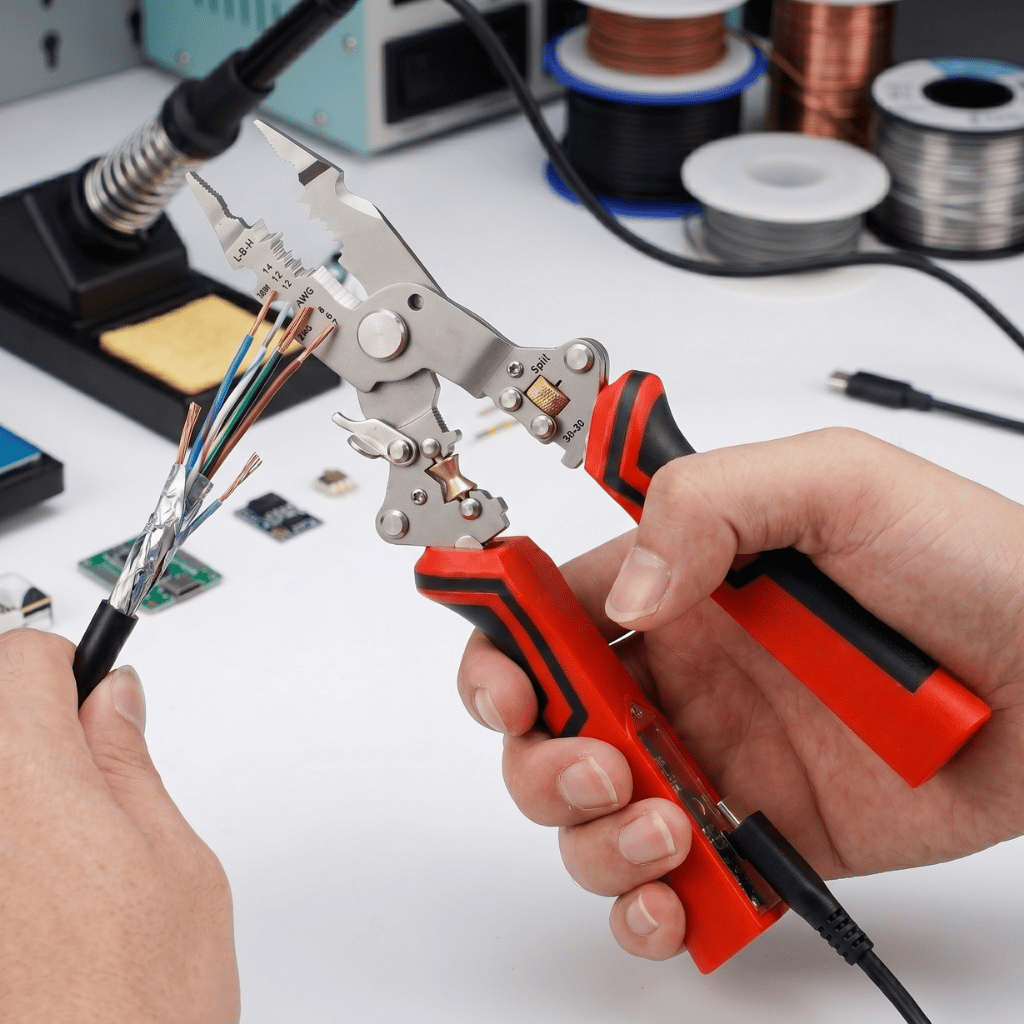 Professional 16-in-1 Wire Stripper Tool