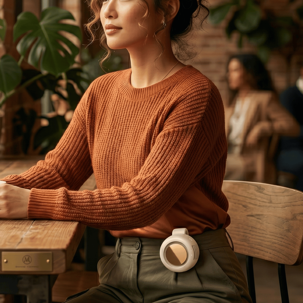 360° Rotatable Portable Mini Clip-on Fan