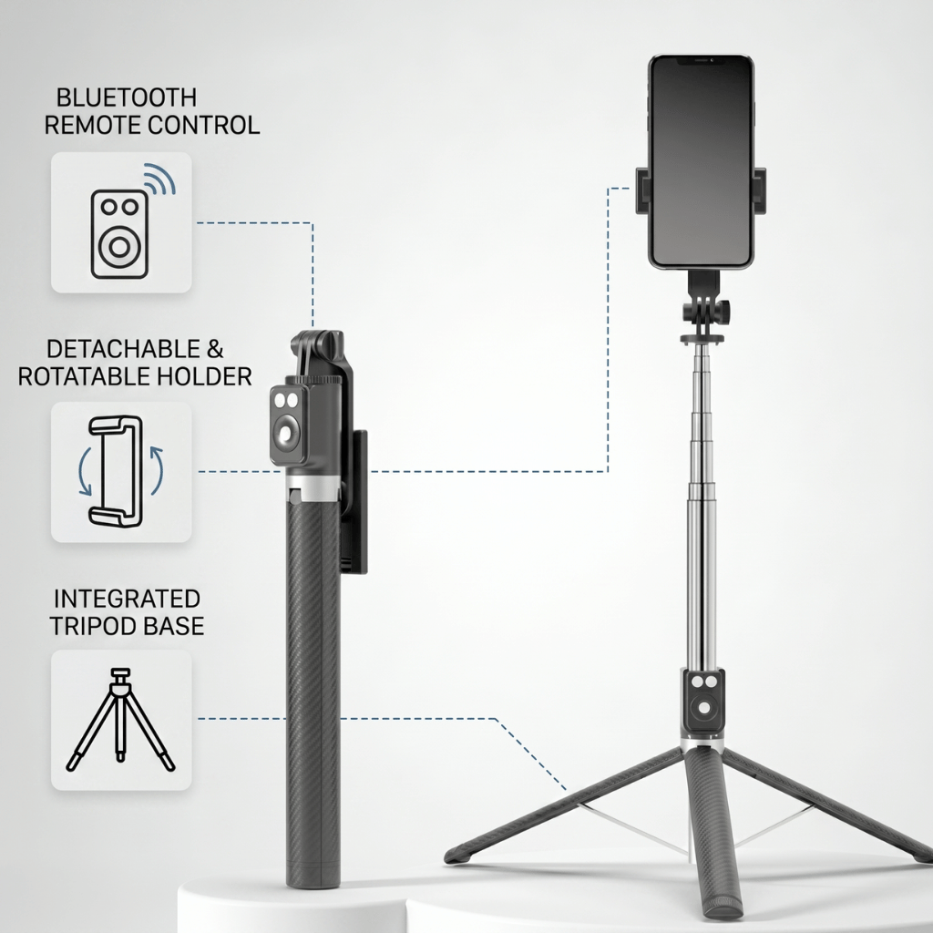 Selfie Stick Tripod