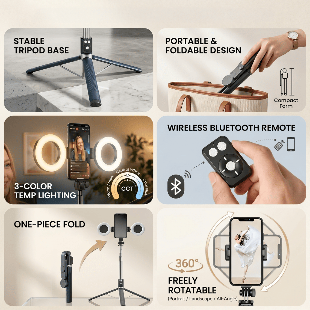 Selfie Stick Tripod