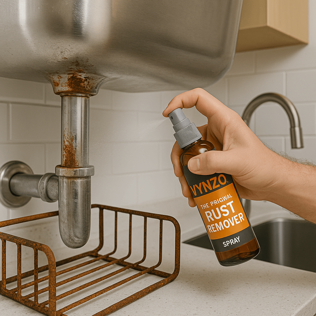 Spray To Remove Rust Vynzo Rust Remover Spray - Restore & Protect Metal
